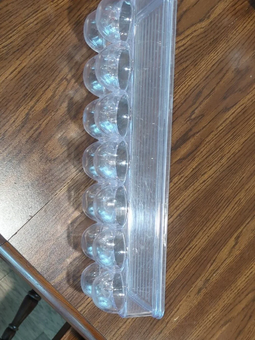 Clear Plastic Egg Storage Container - Fridge Binz Transparent 14 Ct Egg Box
